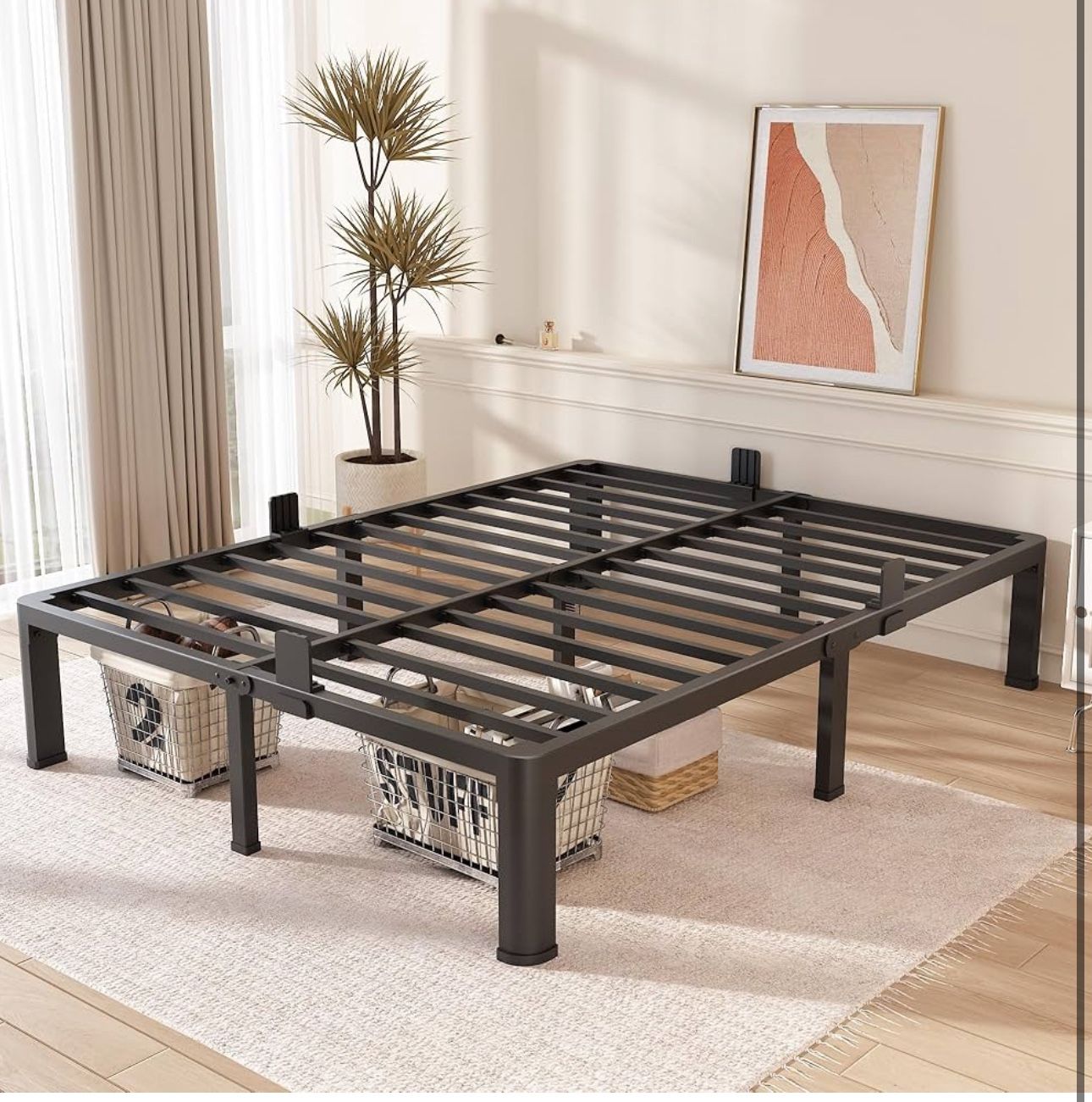 New 14” Full Size Bed Frame