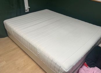 White Quilted Double Mattress