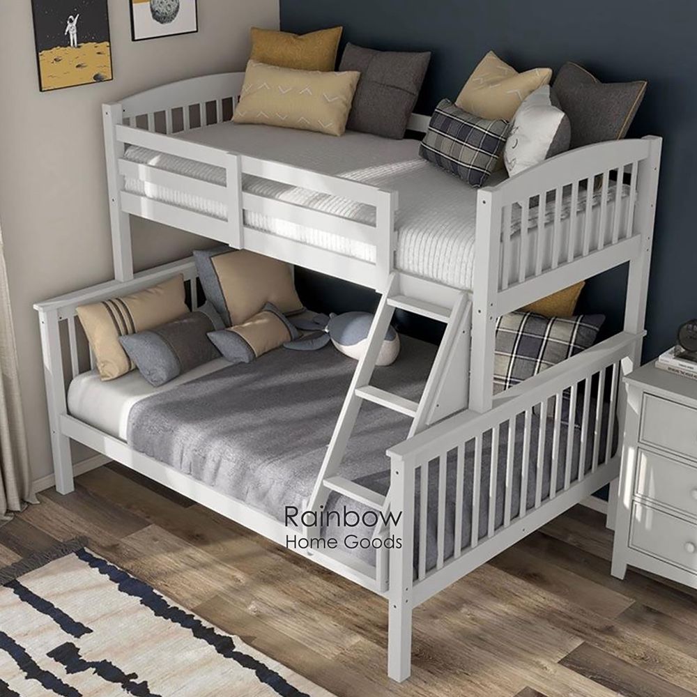 Twin Full Bunk Bed (or Convert into 2 Beds)