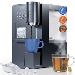 Brand New 3-in-1 Ice Maker, Water Dispenser & Coffee Maker – Hot/Cold, Fast Ice