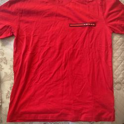 Large Red Prada T Shirt