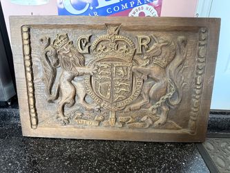 Antique heraldic picture.