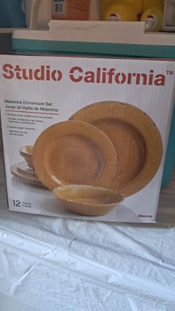 Melamine plates