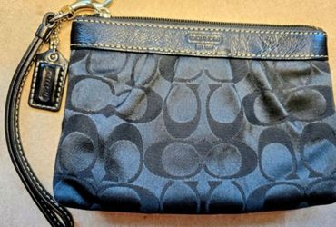 Coach wristlette, see 3 pics, new