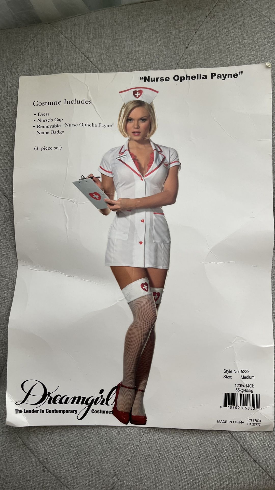 HALLOWEEN Nurse Costume