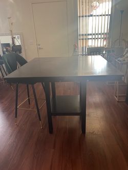 Brown table