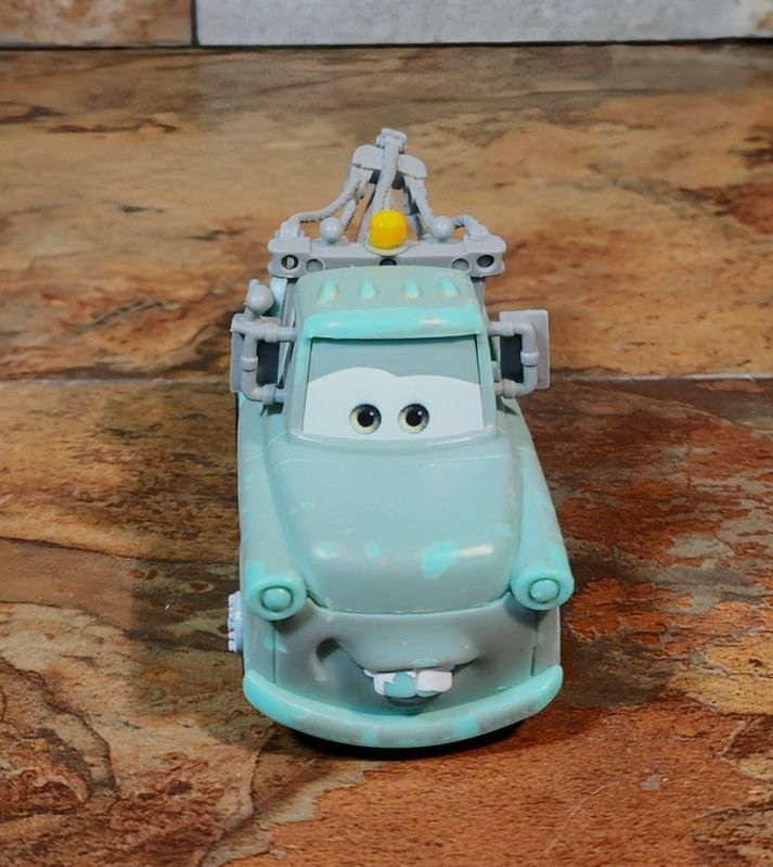 Disney Pixar Cars • Light Blue Matter • 1:55 - Scale Diecast . Item In Good Condition • 1:/55 -Scale • Die-Cast. 3” long.