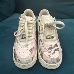 Women’s Nike Air Force One Floral Pink Sz 7.5