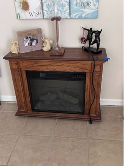 Electric fireplace 30 inch