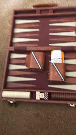 Backgammon board