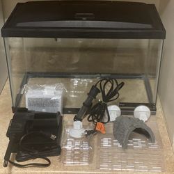  10 Gallons Tank Aquarium And Water Changer