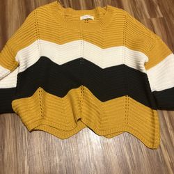 Brand New Crop Top Sweater 