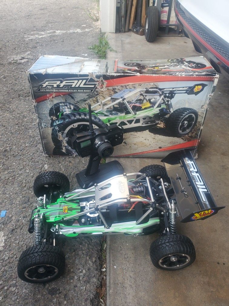 XTM Rail 1/8 4WD RC Car (RARE)