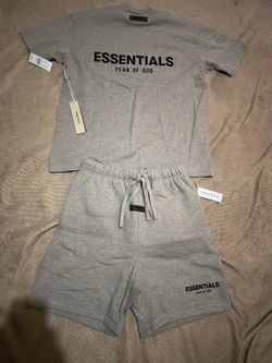 Dark Oat Shirts And Shorts Set