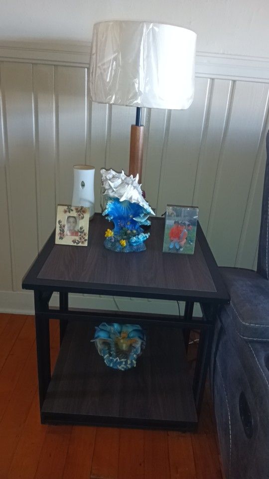2 Brown End Tables