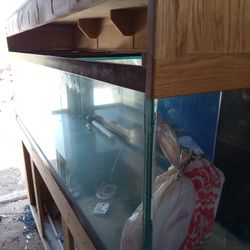 FISH TANK AQUARIUM-150 GALLONS WITH STAND-ONLY $300 OBO!!!