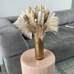 Vase With Pampas Grass Decor Decoration Boho Cottage core