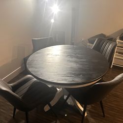 Dining Room Set 100% Solid Oak 