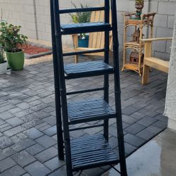 Black Ladder Shelf