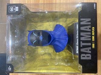 NEVER OPENED Batman 1966 Cowl Replica 1:3 Scale – McFarlane Toys – DC Classic TV Series