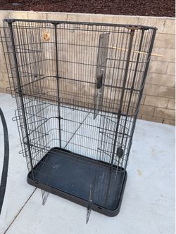 Cat cage or parrot cage