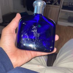 Ralph Lauren Polo Blue Cologne Bottle