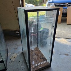 Vertical Converted Terrarium