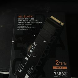 WD_BLACK SN850X 2TB NVMe SSD with Heatsink