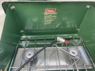 Coleman propane campstove dark green