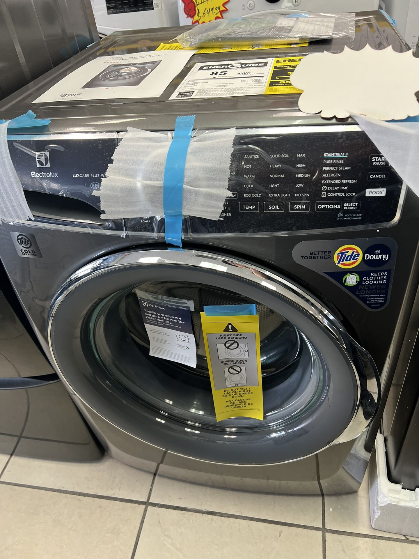 ElectroluxE washer
