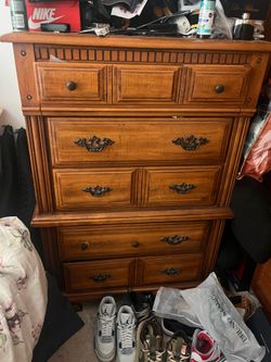 Two Wooden Dressers