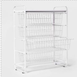 4 Drawer Metal Storage Organizer Brightroom
