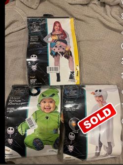 Nightmare before Christmas costumes