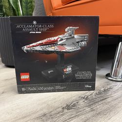 LEGO Star Wars Acclamator-Class Assault Ship Buildable Spaceship Toy Model 75404