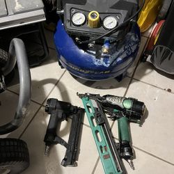Compressor And Nail Guns