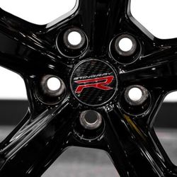 2020-up. Corvette C8 R Center Caps 