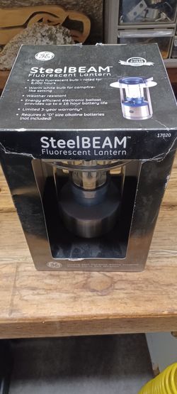 GE Steel Beam Fluorescent Lantern