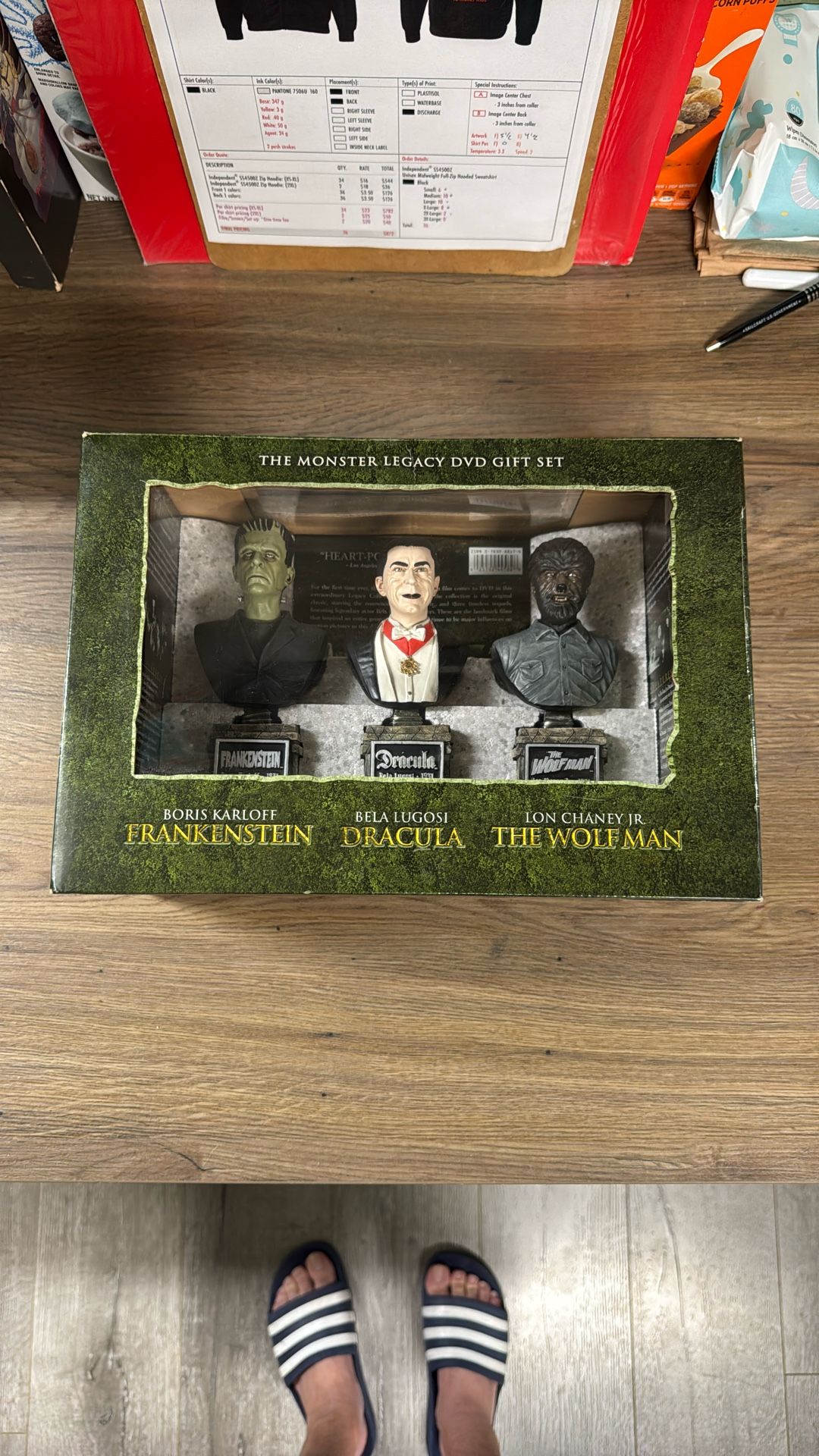 Universal Monsters Legacy DVD Gift Set