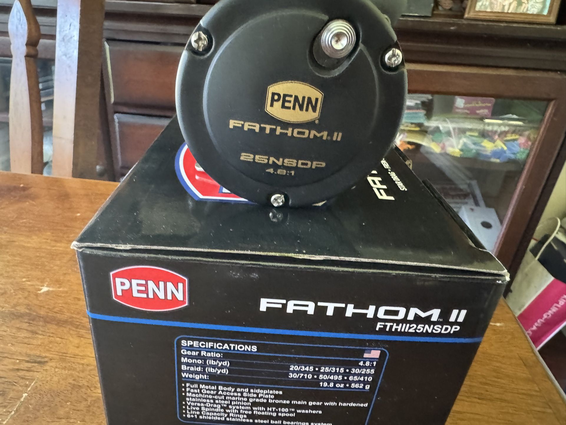 Penn Fathom II 25N Star Drag New In Box
