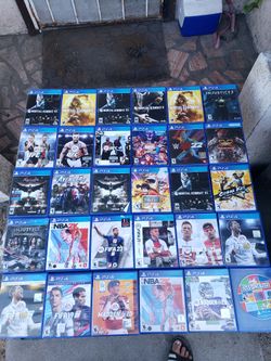 $20! Per Game. 3 for $50!. 7 Games for $100!. Why. Is brand new Conditions Games & Great Games Playstation 4 PS4 Games juegos