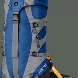 Marmot Biospan Eiger 36 Hiking Backpack, Blue Gray, Medium, Excellent Condition