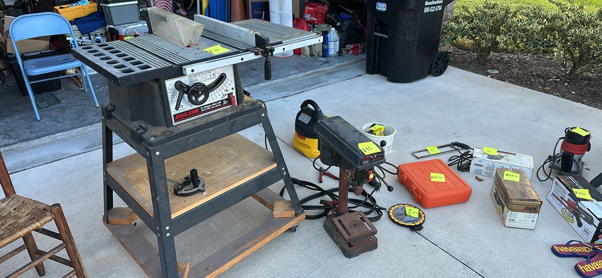 Assorted Power Tools