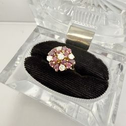 18k Diamond & Ruby Ring