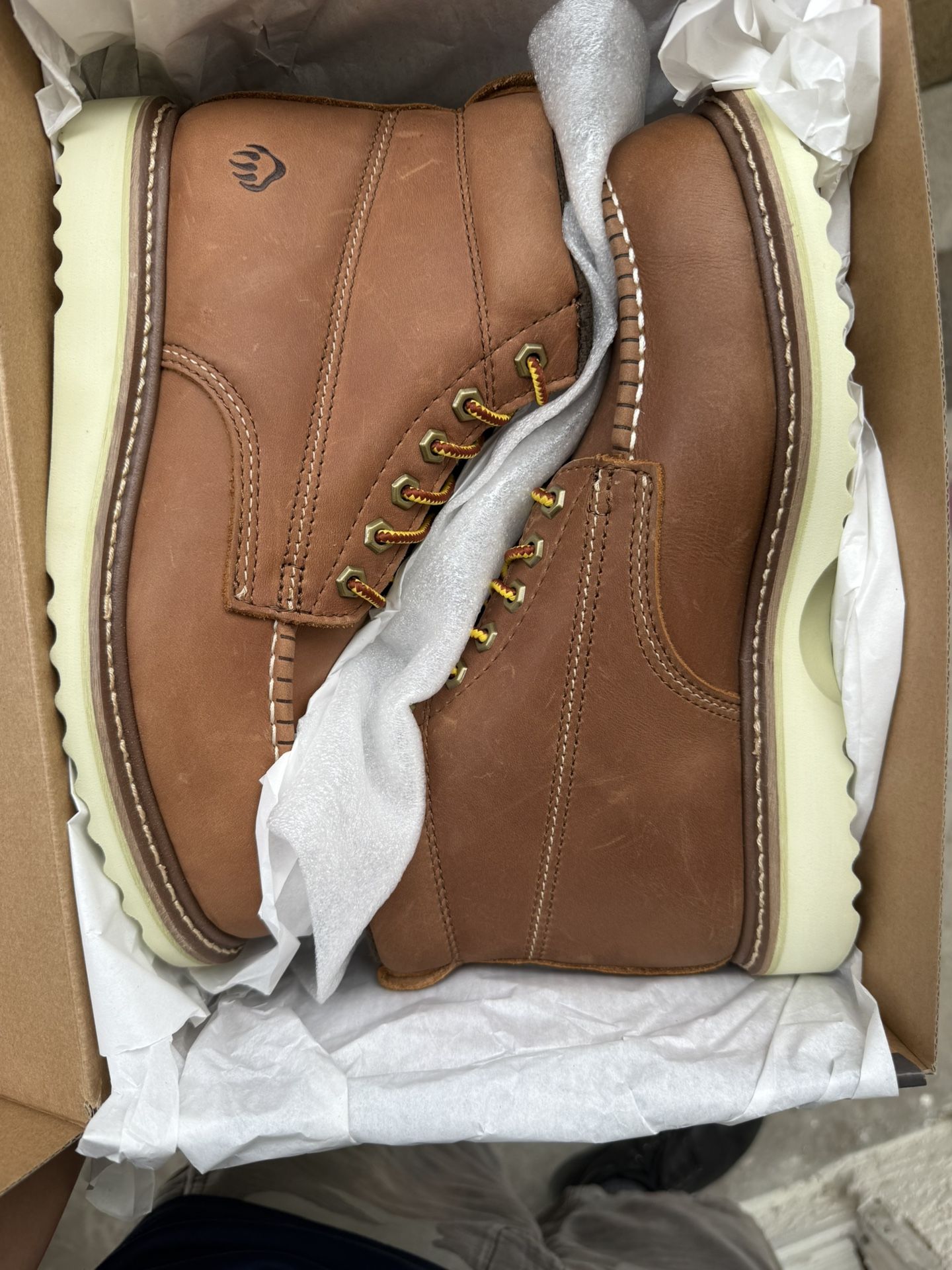 Wolverine Soft Toe Work Boots Size 8.5-9.5