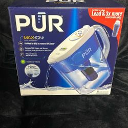 PUR Maxon Certified By WQA To Remove 99% Lead. with A Clean Sensor Monitor.. one filter included
