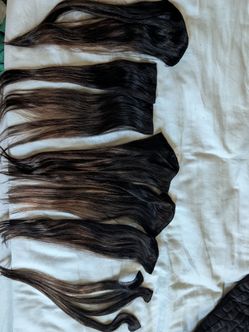 Hair extensions 17 inches ombre