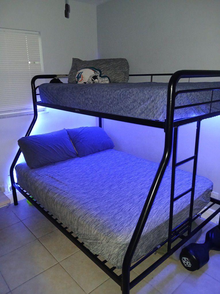 Bunk Bed With Led Lights