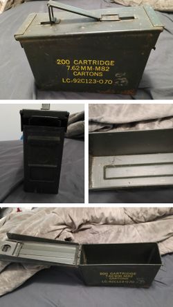 Ammo container $10