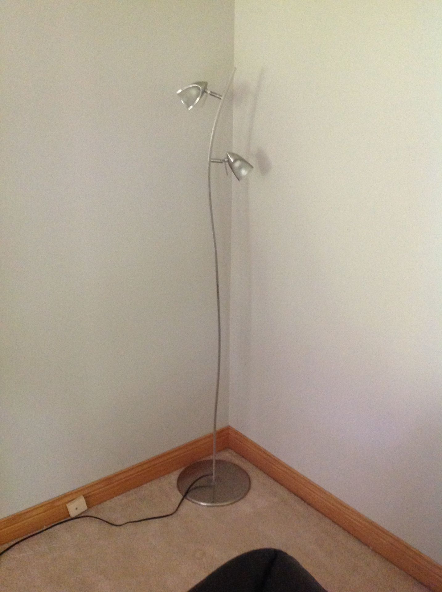 Floor lamp (chrome)