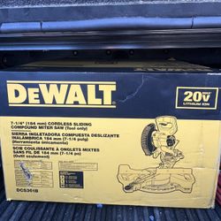 Dewalt Compound Meter Saw 